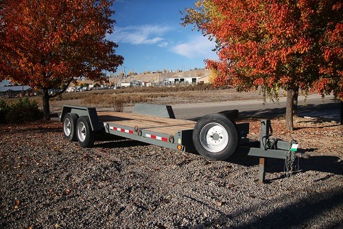 20 Ft Walton SST1620 Tilt Deck Trailer Rental side profile
