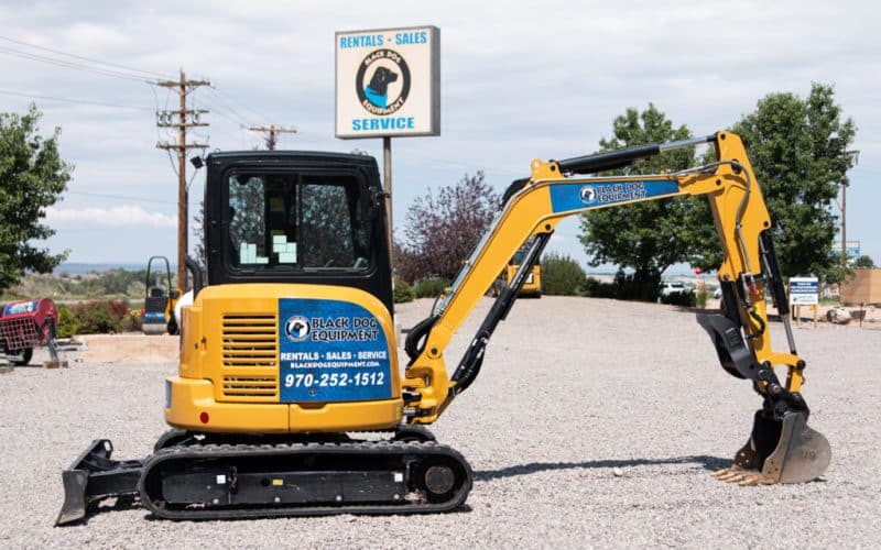 Mini Excavator Rentals Black Dog Equipment