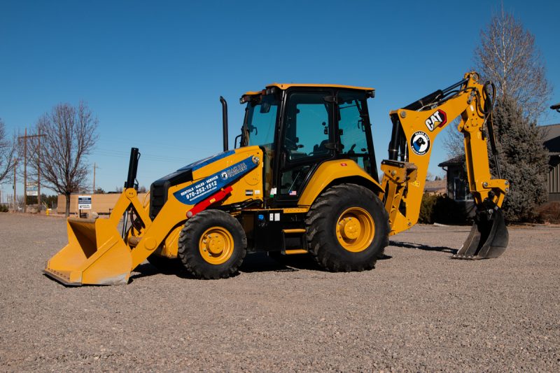 Caterpillar 420E Backhoe Rental Black Dog Equipment