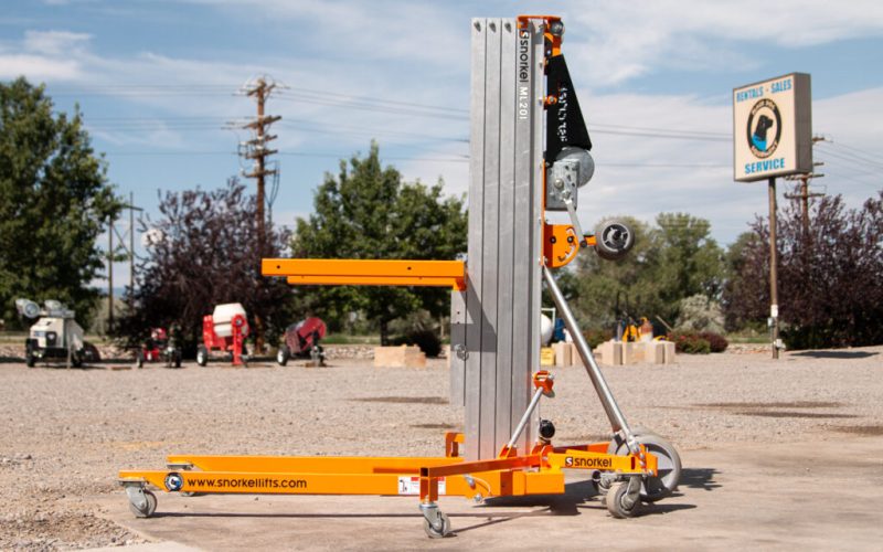 Material Lift for Rent Black Dog Equipment