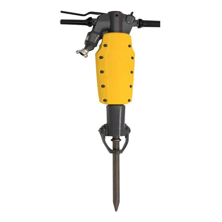 Pneumatic Jack Hammer on white background