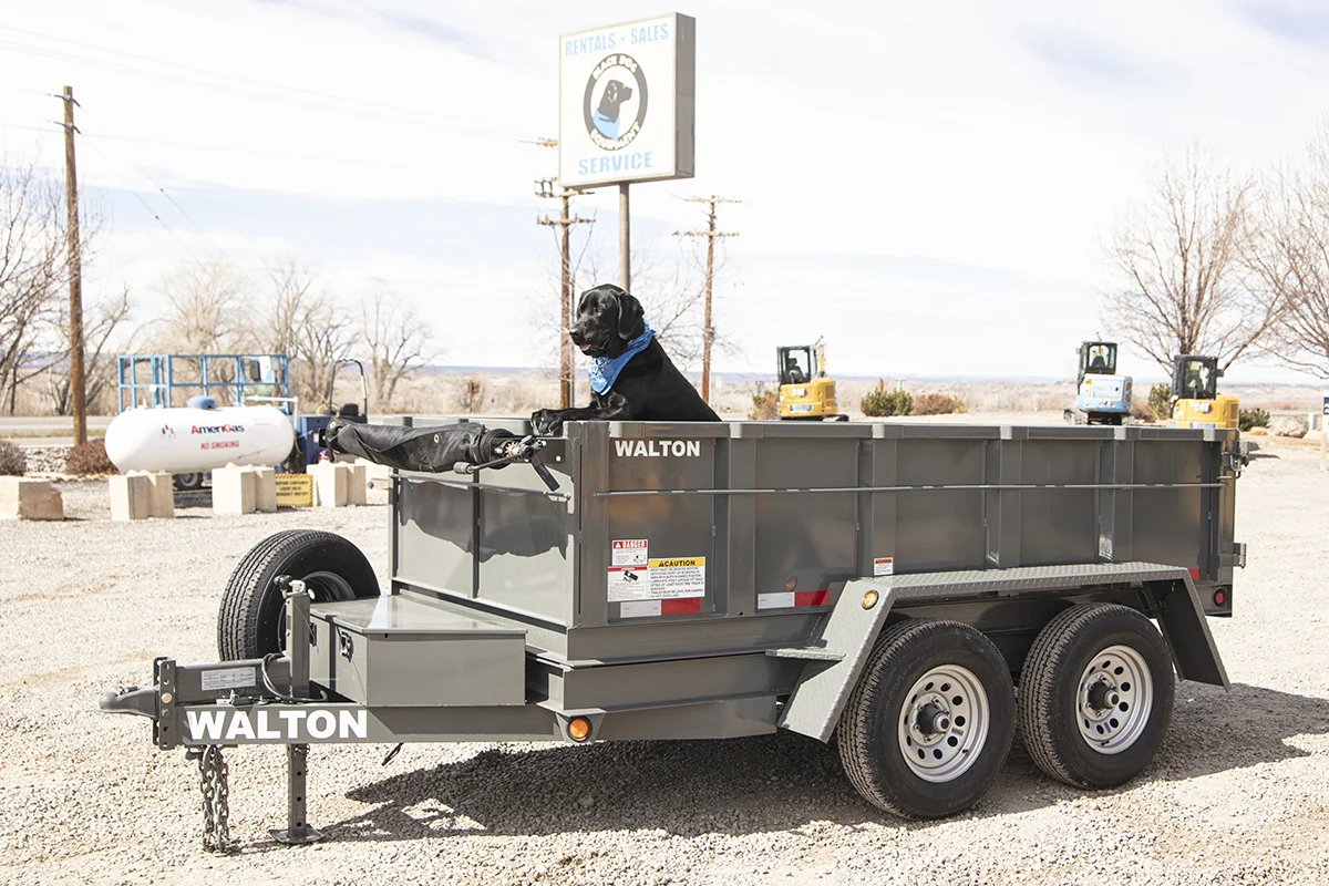 2023 Walton Dump Trailer for Sale | 60×10 Tandem Axle (D1010N T1002)