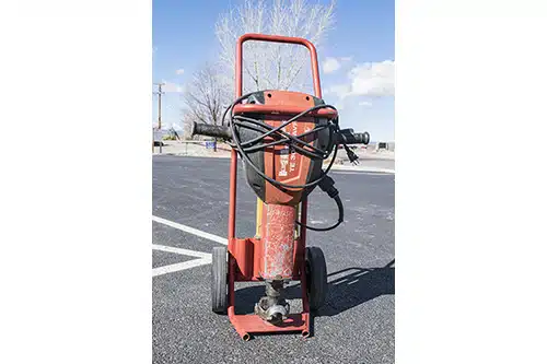 electric jack hammer rental on dolly